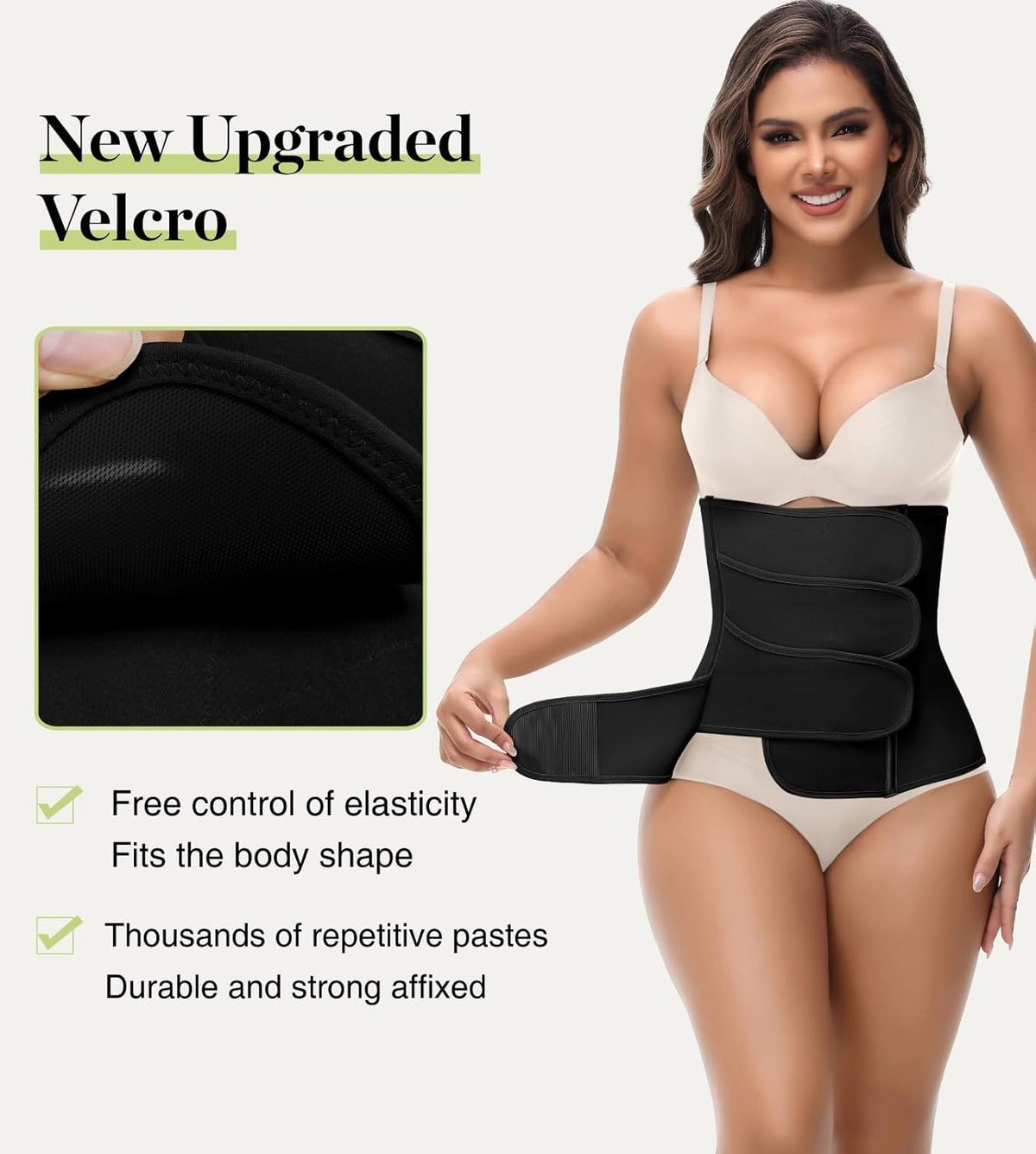 SHAPSHE Waist Trainer for Women Postpartum Recovery Wrap Waist Cincher Corset Shapewear Belly Band