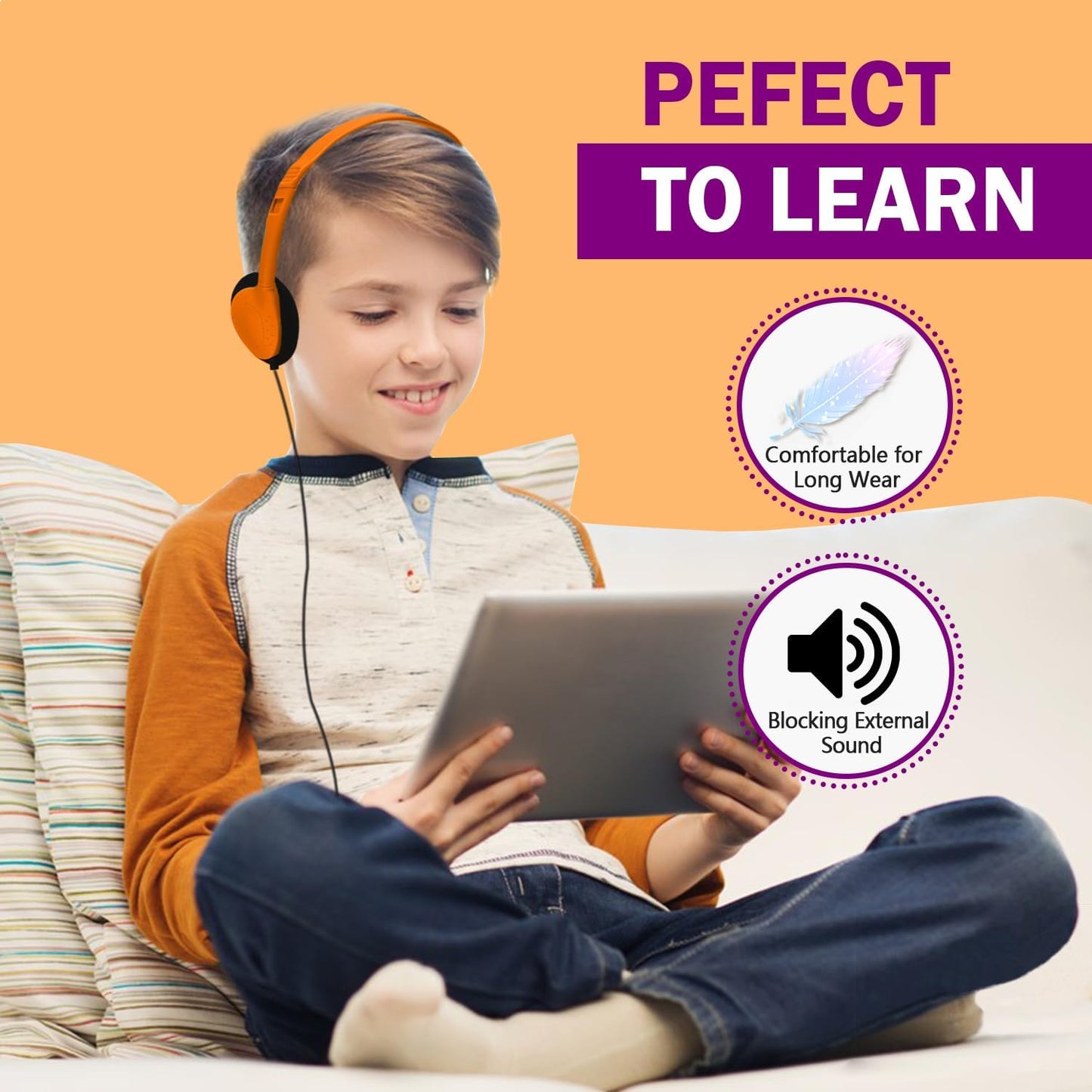 Kids Headphones Bulk 30 Pack for School Classroom Students Children Toddler Boys Girls Teen Adults
