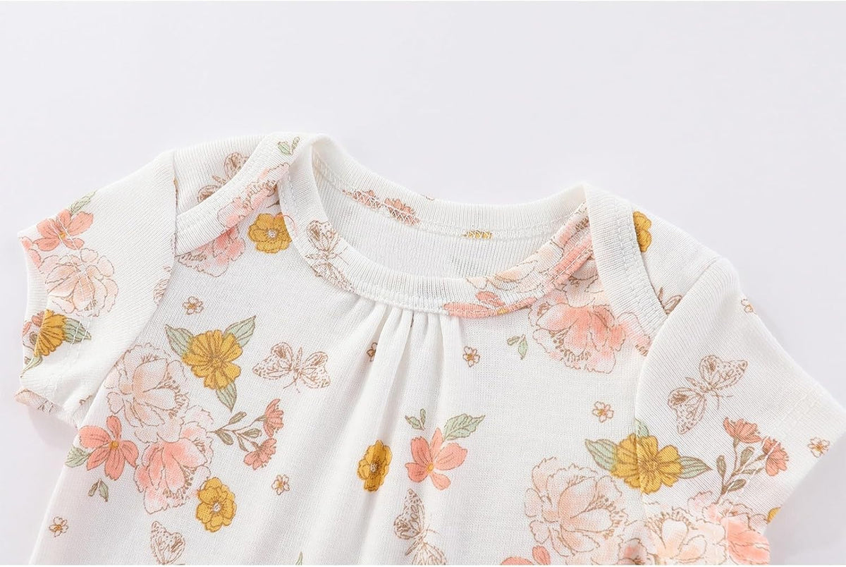 Unisex Baby Boy Girl Bodysuits Sets 20 Pack Cotton Casual New Born Clothes Comfort Infant Outfit Essentials