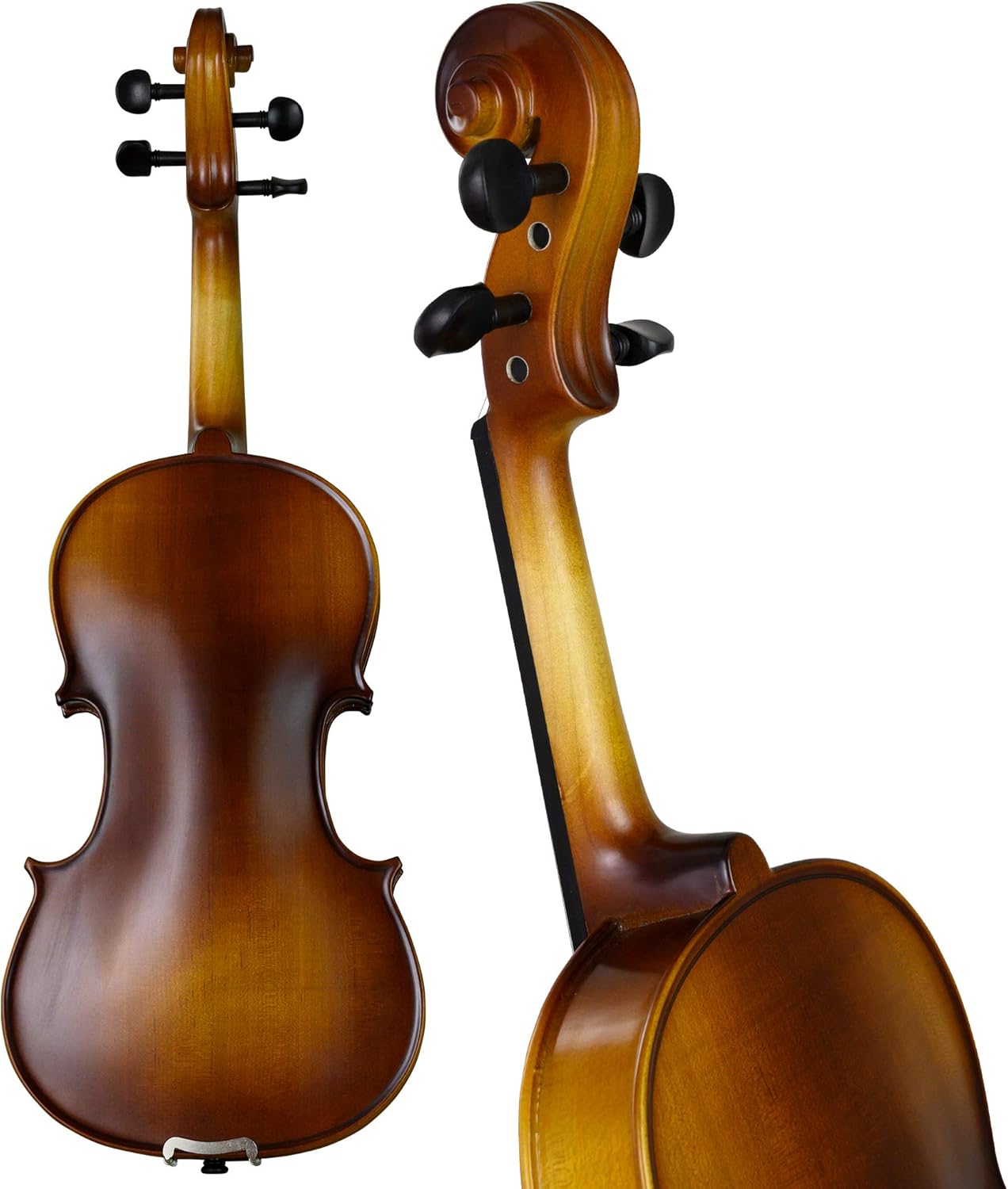 Bunnel Premier Violin Clearance Outfit 1/10 Size — Carrying Case and Accessories Included — Solid Maple Wood and Ebony Fittings By Kennedy Violins
