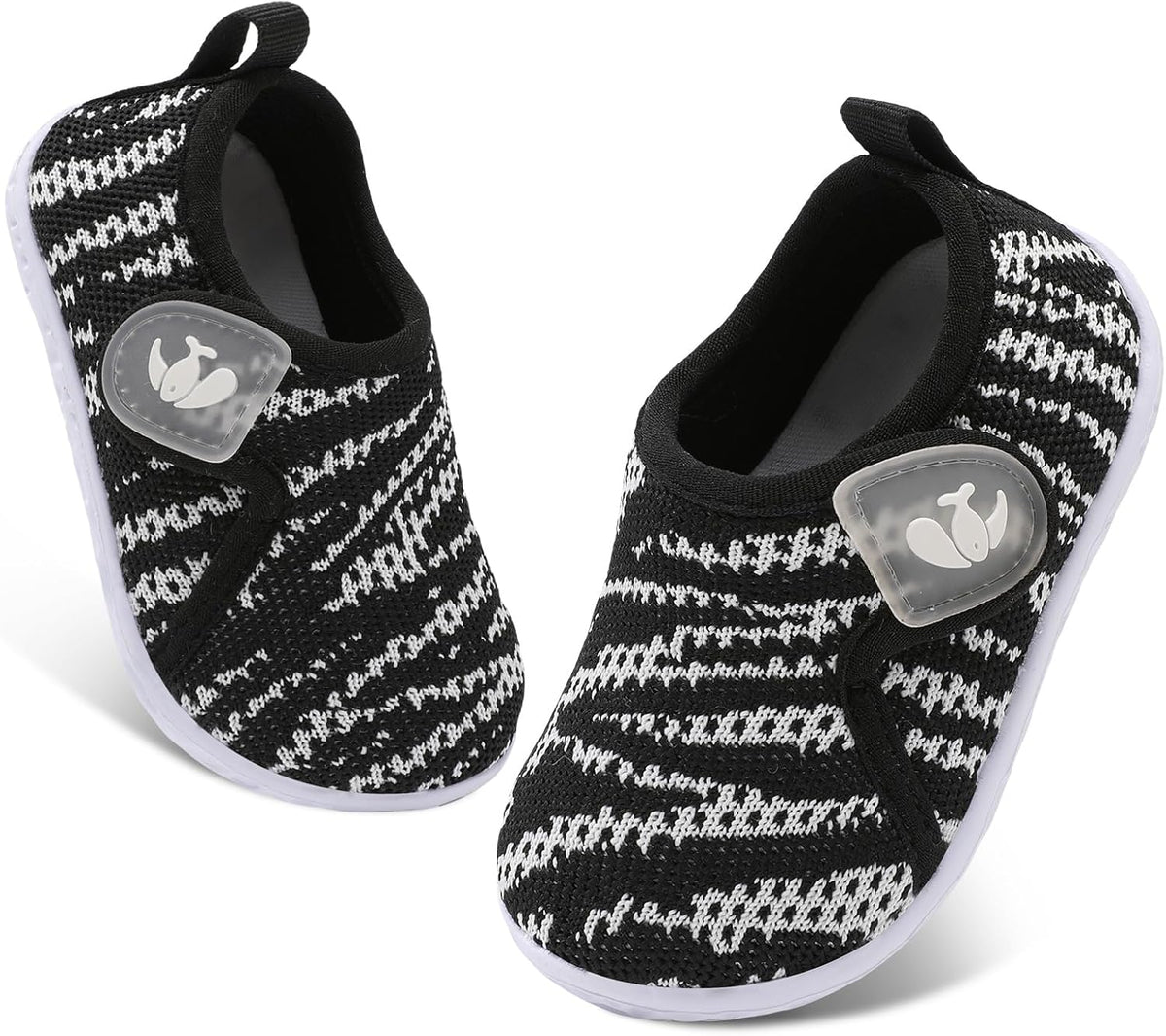 FEETCITY Baby Boys Girls First Walking Shoes Infant Sneakers Crib Shoes Breathable Lightweight Slip On Shoes