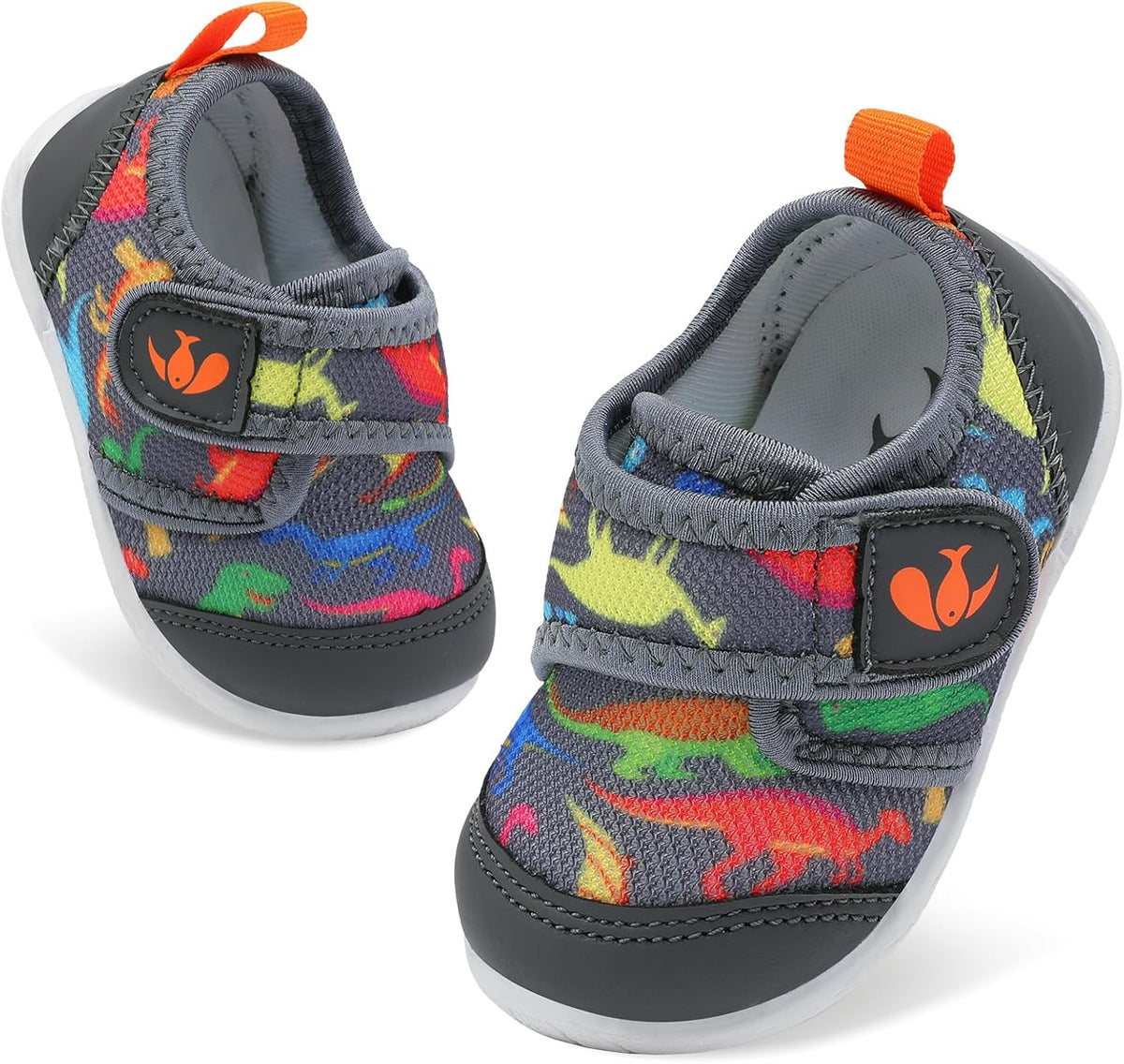 FEETCITY Baby First Walking Shoes Boys Girls Infant Sneakers Crib Shoes Breathable Lightweight Slip On Shoes