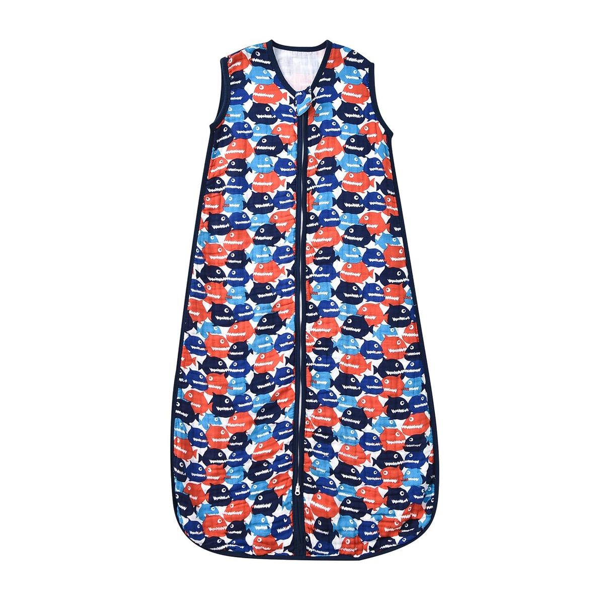 Baby Sleep Sack 2-4 T Boys & Girls Wearable Blanket 100% Organic Cotton 0.5 TOG Toddler Sleeping Sack 2- Way Zipper X-Large
