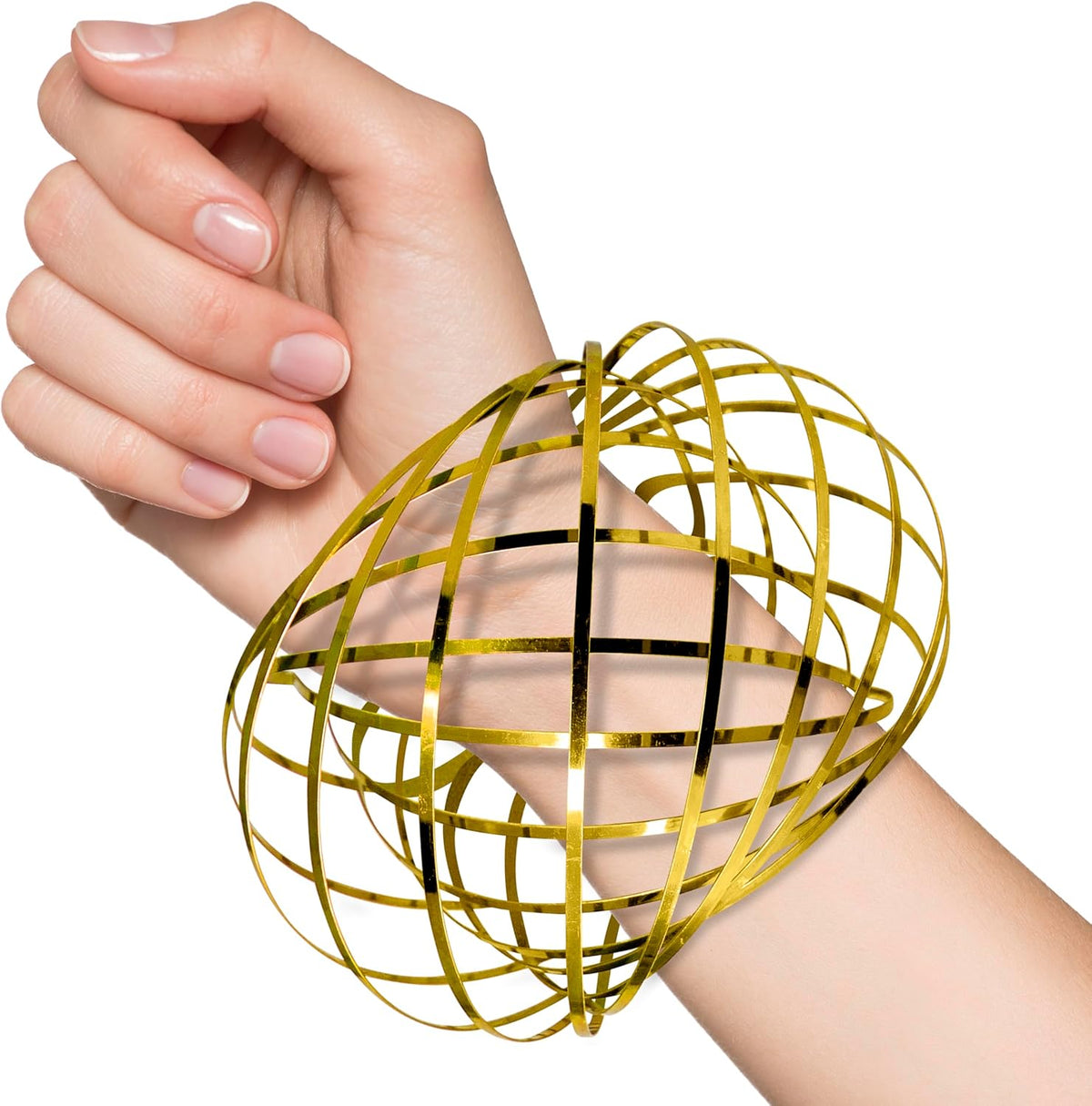 Digital Energy Kinetic Educational Spring Toy - Multi Sensory Interactive 3D Shaped Flow Ring ()