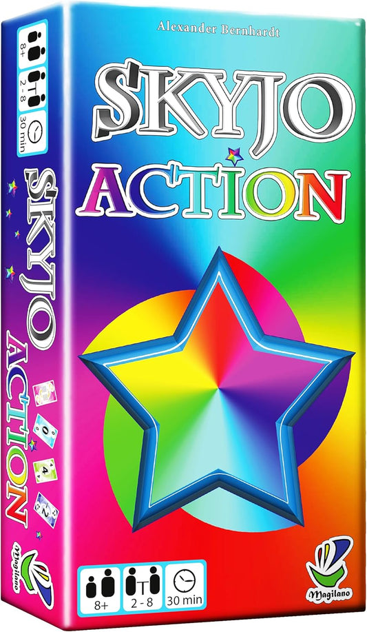 magilano SKYJO Action The New exciting Card Game for Kids and Adults.