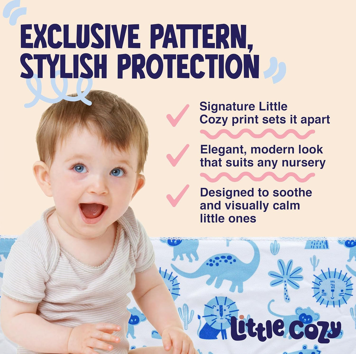 Crib Tent to Keep Baby from Climbing Out – Pop Up Crib Net Canopy with Strong Breathable Mesh, Double Auto-Lock Zippers & Durable Frame – Easy Install Baby Safety Cover for Standard Cribs