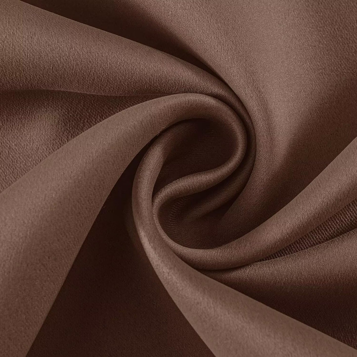 Joydeco Blackout Curtains 90 inch Long 2 Panels Set, Thermal Insulated Long Curtains & Drapes 2 Burg, Room Darkening Grommet Drapes for Bedroom Living Room Windows (W52 x L90 Inch, Brown)