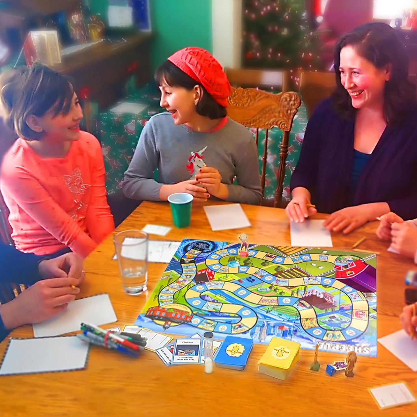 SHEEPLE™ - Where Great Minds Think Alike - Funny Word Association Party Game - Easy to Learn & Play Family Board Game - for Adults, for Teens, and for Kids - All Ages 8 & Up, 3-12 Players