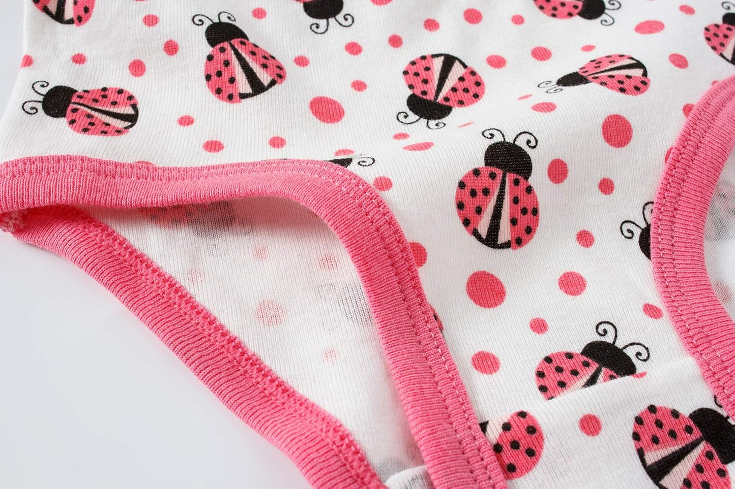 Boboking Soft Cotton Underwear Toddler Girls'Briefs Soft Undies