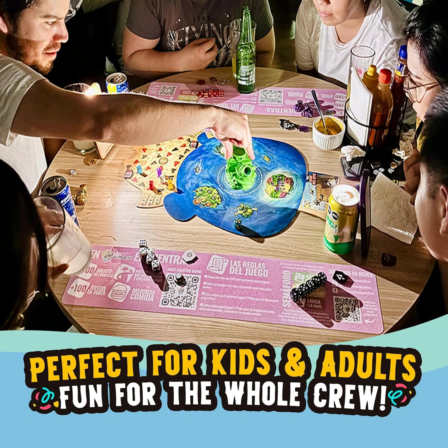 Party Panda Pirates – Toddler and Kids Games, Dice and Strategy Board Games for Adults, Treasure Hunt Toys for 8 Year Old Boys, 8 Year Old Boy Gift, Fun Family Game Night Adventure Play