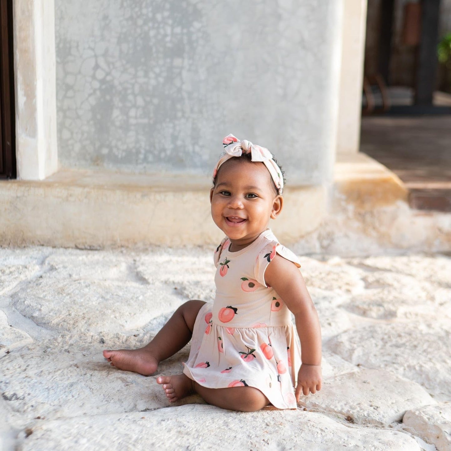 KYTE BABY Rayon Made from Bamboo Twirl Bodysuit Dress