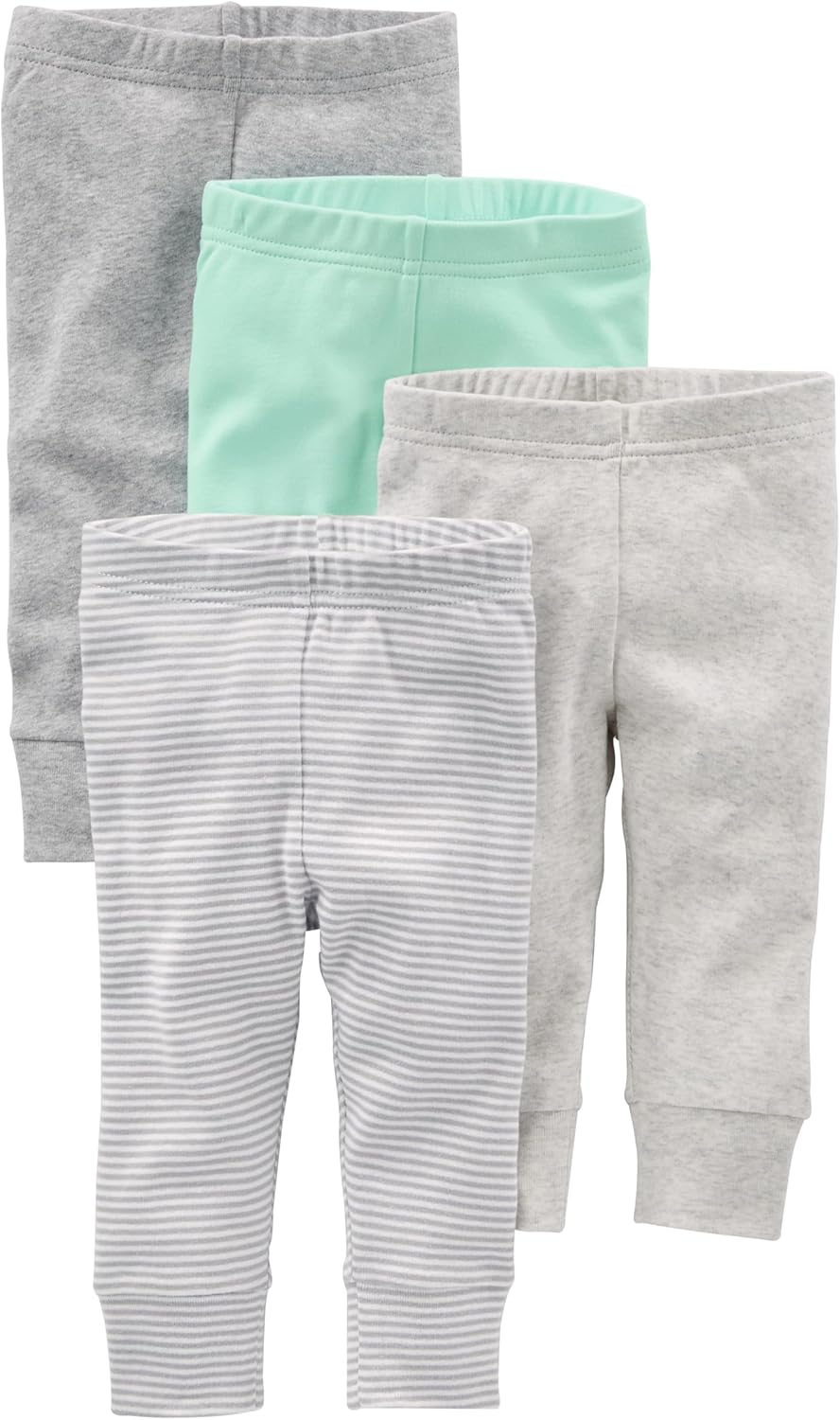 Simple Joys by Carter's Unisex Babies' Pant, Pack of 4