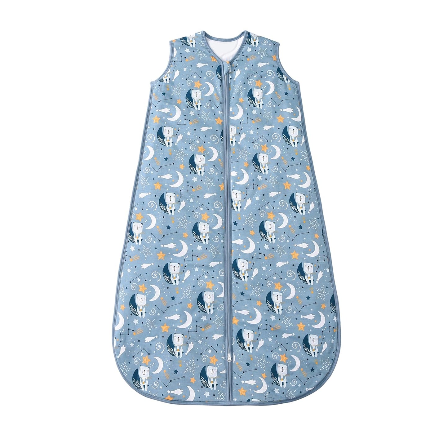 Baby Sleep Sack 2-4 T 95% Rayon from Bamboo 5% Spandex Boys & Girls Wearable Blanket 1.0 TOG Toddler Sleeping Sack 2- Way Zipper X-Large