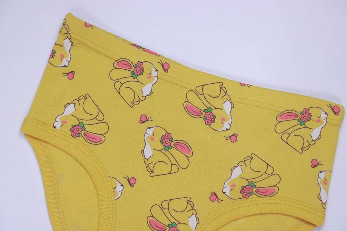 Hahan Girls Soft Panties Toddler Girls Cotton Underwear Kids Briefs