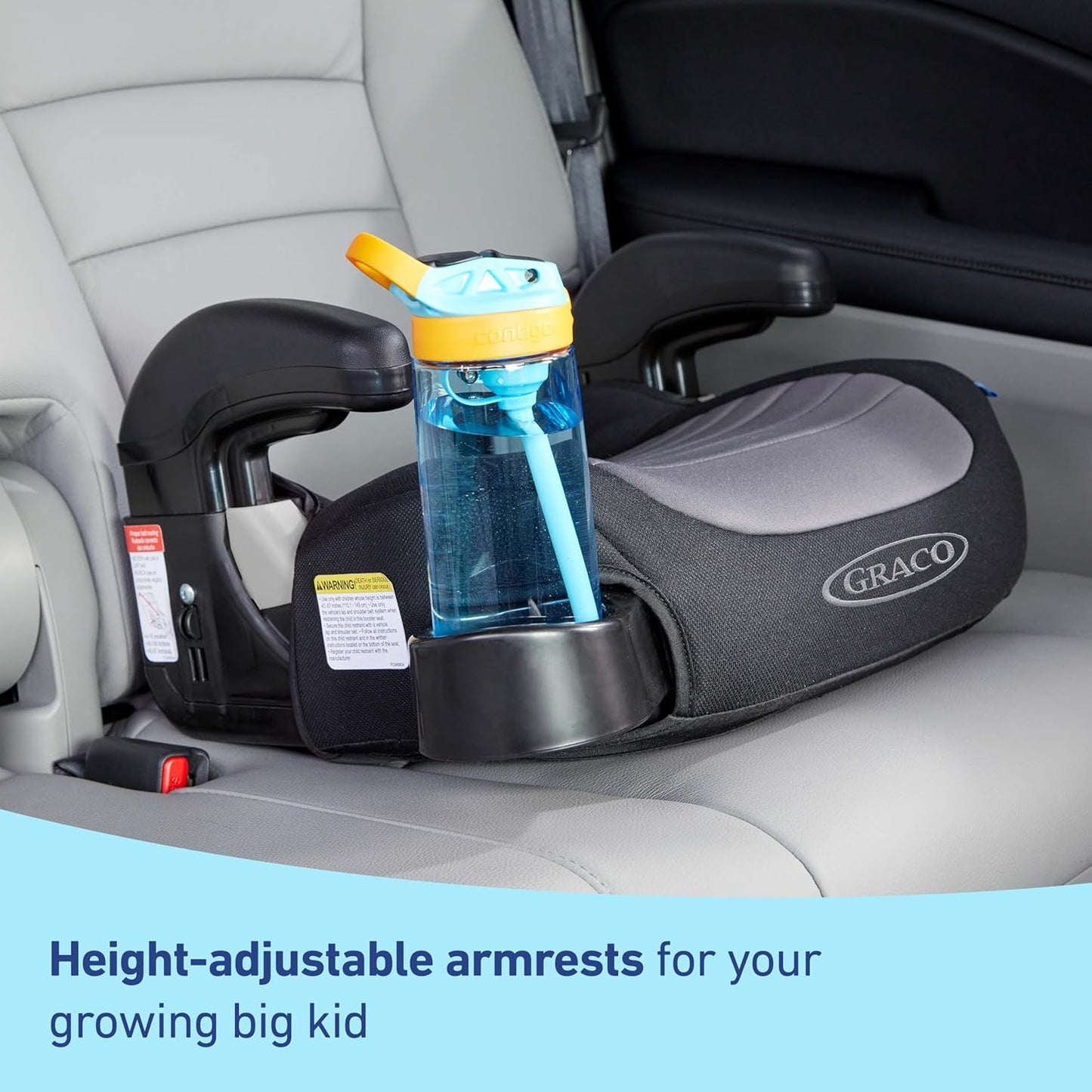 Graco Turbobooster 2.0 Backless Booster Seat, Geo Pop