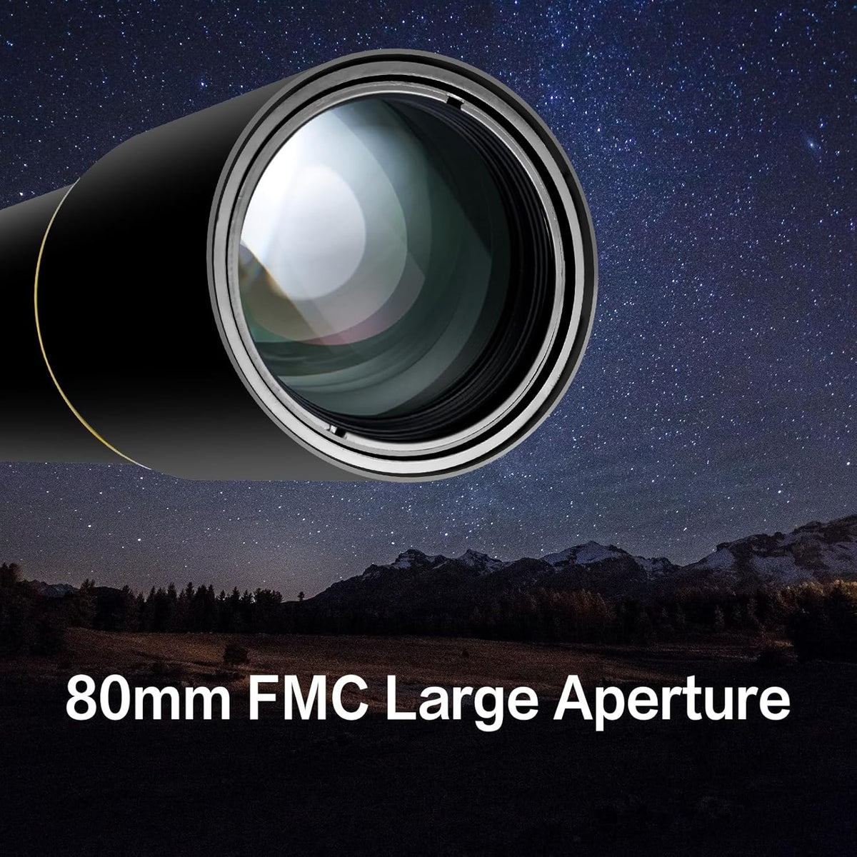 Telescopes for Adults Astronomy, 80mm Aperture 900mm Professional Refractor Telescope for Kids & Beginners, Compact and Portable Travel Telescopio with Carrying Bag