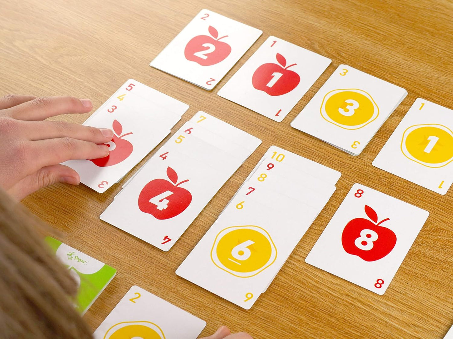 Regal Games Banapples Fun Card Game Set for Kids, Teens & Adults - 2-4 Player Card Games - Fun & Travel Playing Cards for Game Night (4 Decks, 40 Cards Each)