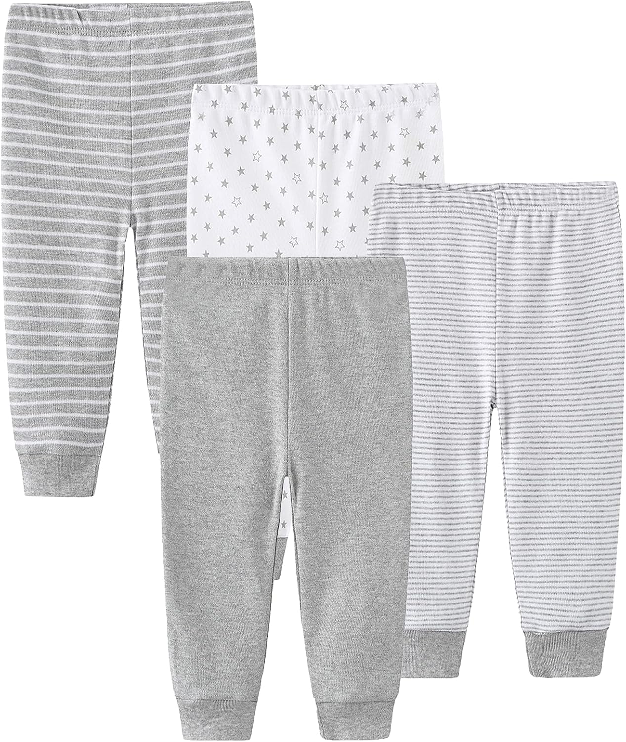 Newborn Layette Gift Set Bodysuits Pants for Baby Girl and Boy 24 Piece 100% Cotton Essentials and Accessories
