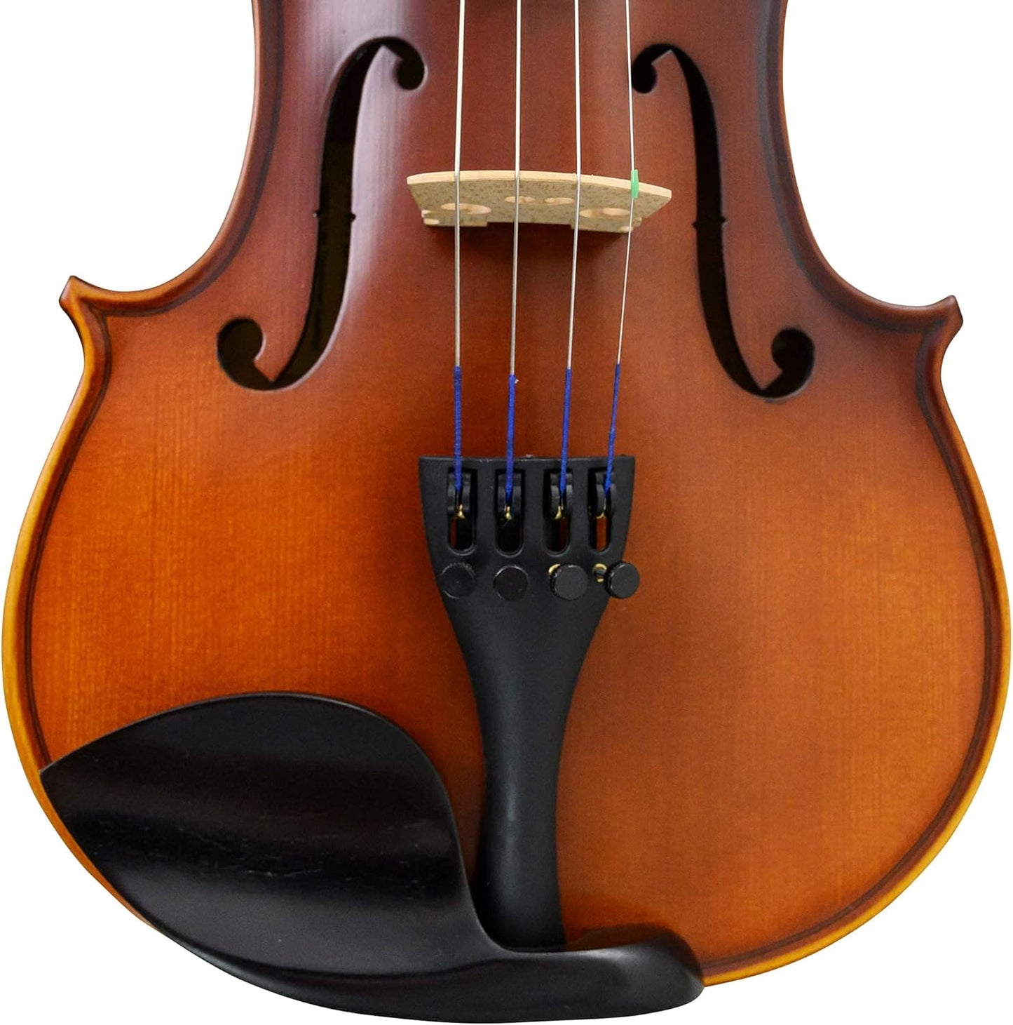 Bunnel Premier Violin Clearance Outfit 1/8 Size - Carrying Case and Accessories Included - Solid Maple Wood and Ebony Fittings By Kennedy Violins