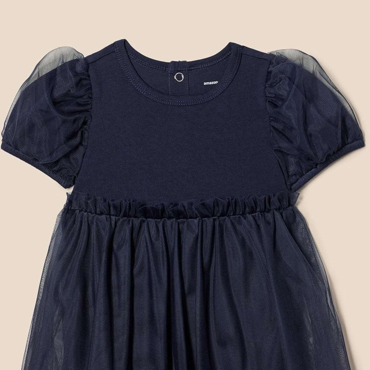 Amazon Essentials Baby Girls' Tulle Bodysuit Dress