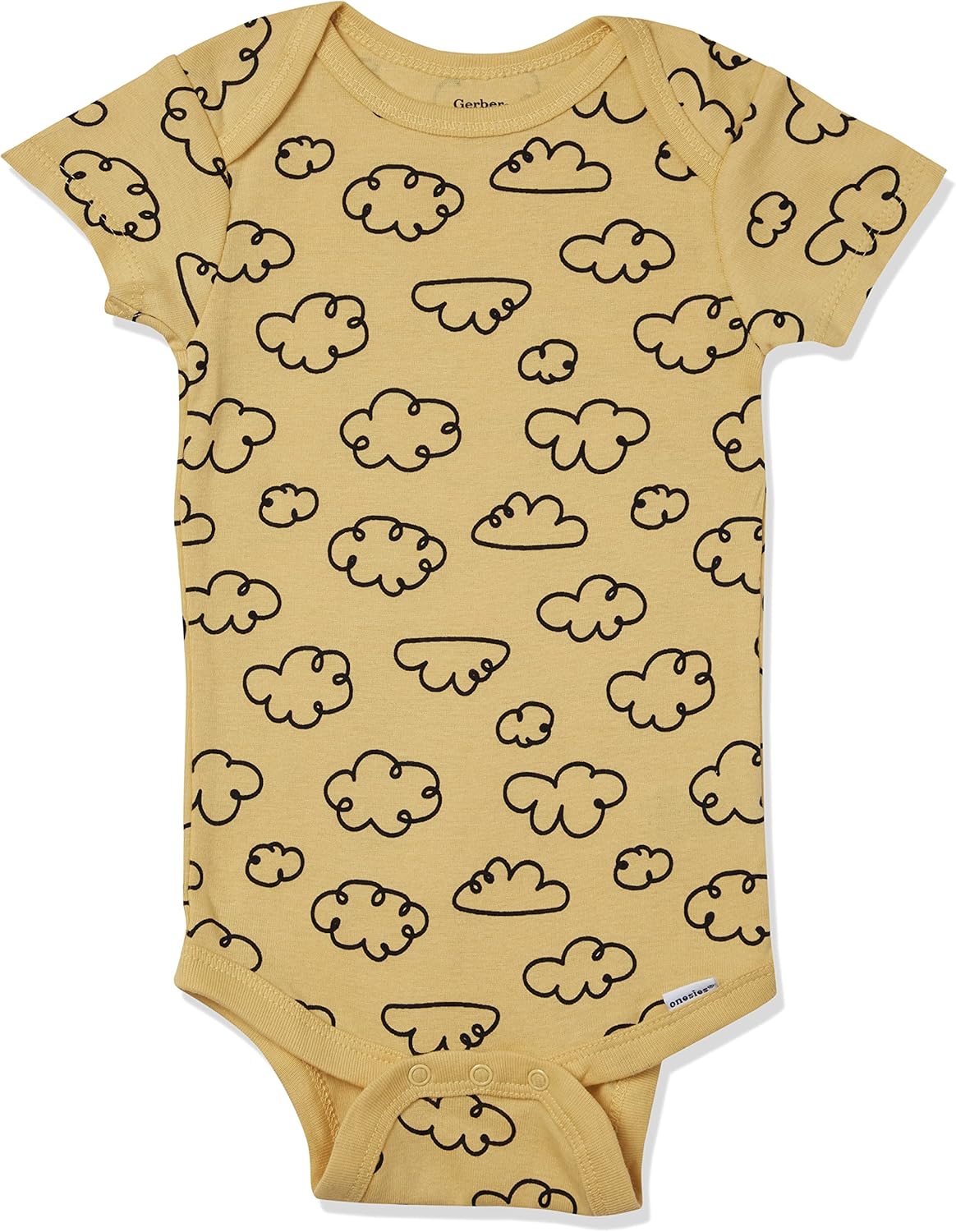 Gerber Baby 8-Pack Short Sleeve Onesie Bodysuits