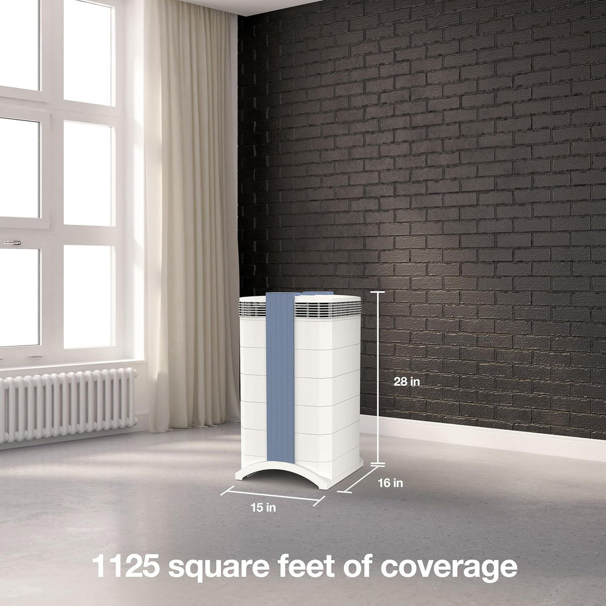 IQAir GC MultiGas XE Air Purifier- 2-Pack – Smart MultiGas Filtration for Rooms up to 2250 sq ft - Chemicals, Odors, VOCs, and Particles, Swiss Made, WiFi Enabled