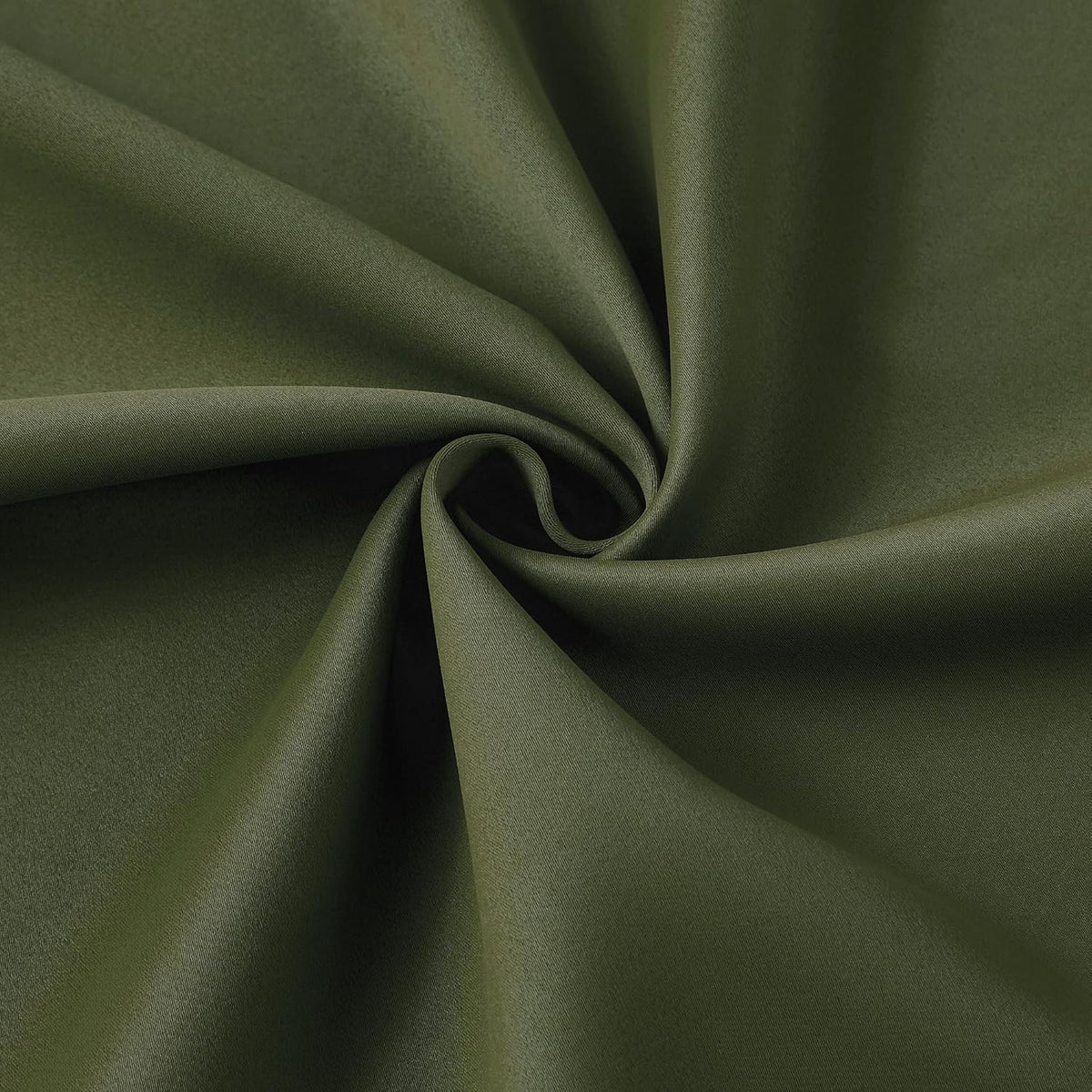 KEQIAOSUOCAI 96 Inch Curtains with Pinch Pleat,Warm Cold Blocking Block Out Room Darkening Curtain Drapes for Living Room 8 ft Tall(Dark Olive Green, 40" W x 96" L,2 Panels)